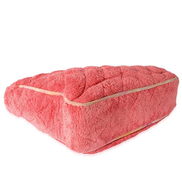 Chanel Pink Quilted Mixed Fibers Large Shopping Tote - Picture 6 of 6
